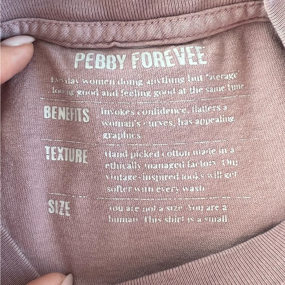 Slit tee GET OUT & EXPLORE ARIZONA (sz S) lavender - Picture 3 of 3